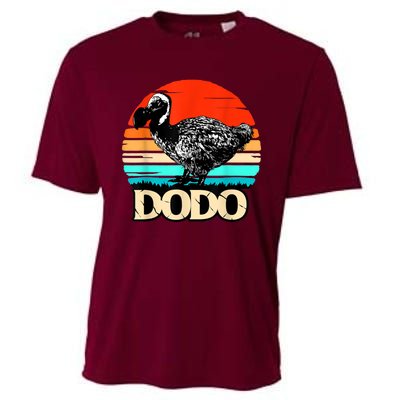 Dodo Bird Retro Sunset 70s & 80s Women And Men Cooling Performance Crew T-Shirt