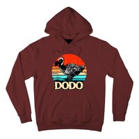 Dodo Bird Retro Sunset 70s & 80s Women And Men Hoodie