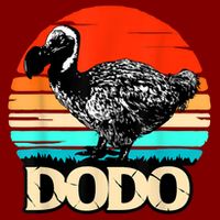 Dodo Bird Retro Sunset 70s & 80s Women And Men Visor