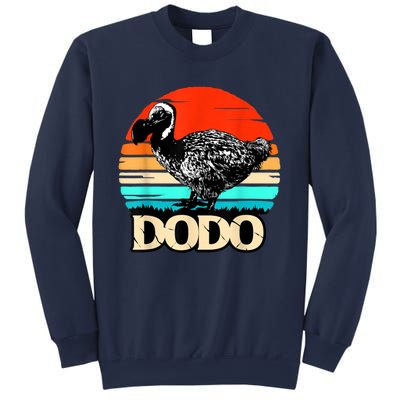 Dodo Bird Retro Sunset 70s & 80s Women And Men Sweatshirt