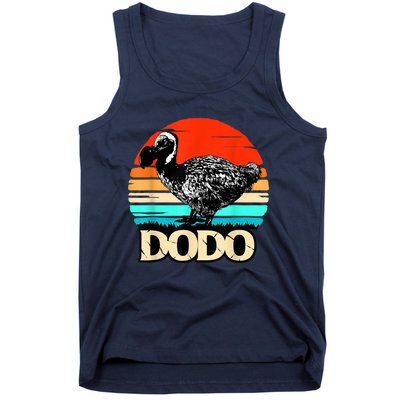 Dodo Bird Retro Sunset 70s & 80s Women And Men Tank Top