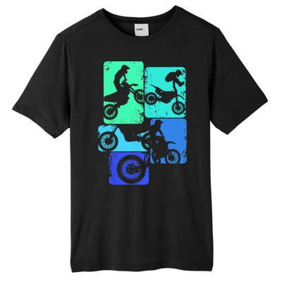 Dirt Bike Rider Motocross Enduro Dirt Biking Tall Fusion ChromaSoft Performance T-Shirt