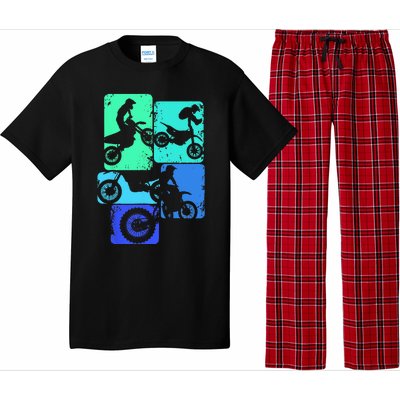 Dirt Bike Rider Motocross Enduro Dirt Biking Pajama Set