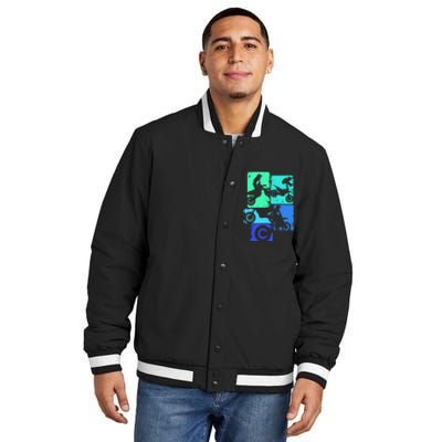 Dirt Bike Rider Motocross Enduro Dirt Biking Insulated Varsity Jacket