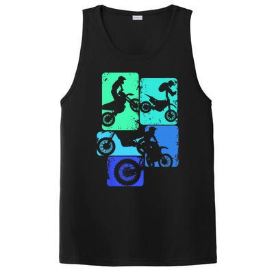 Dirt Bike Rider Motocross Enduro Dirt Biking PosiCharge Competitor Tank