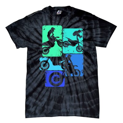 Dirt Bike Rider Motocross Enduro Dirt Biking Tie-Dye T-Shirt