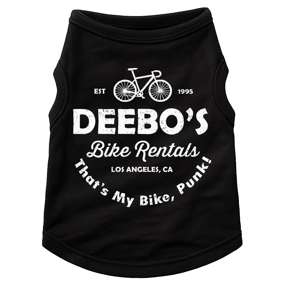 Deebo's Bike Rental That's My Bike Punk Doggie Tank