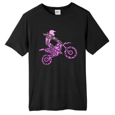 Dirt Bike Rider Motocross Enduro Dirt Biking Tall Fusion ChromaSoft Performance T-Shirt