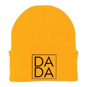 Dada Boxed Retro Fathers Day Knit Cap Winter Beanie