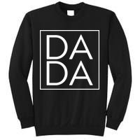 Dada Boxed Retro Fathers Day Sweatshirt