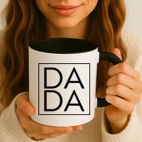 Dada Boxed Retro Fathers Day Mug