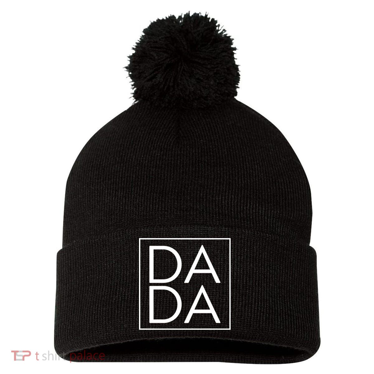 Dada Boxed Retro Fathers Day Pom Pom 12in Knit Beanie
