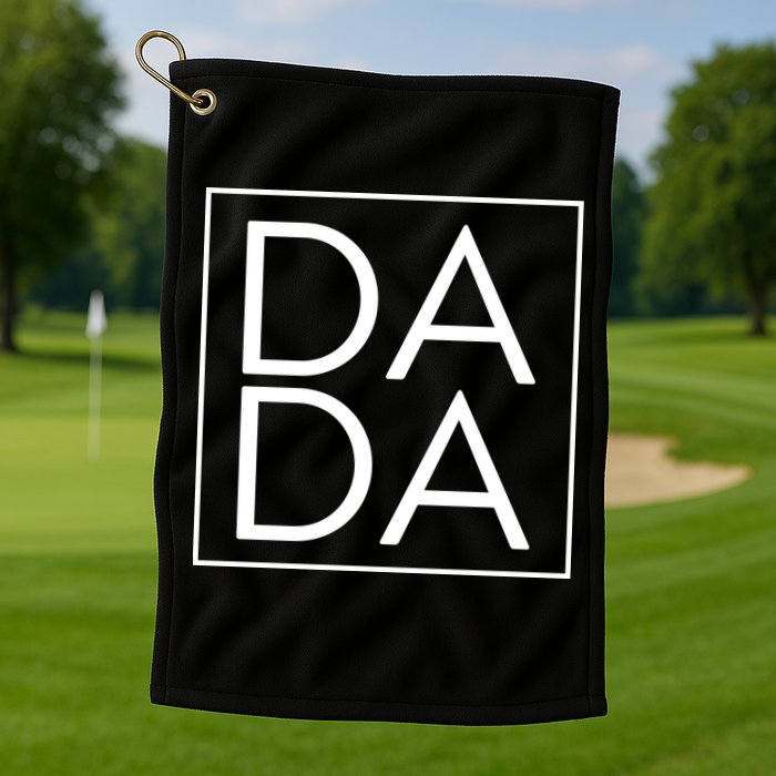 Dada Boxed Retro Fathers Day Golf Towel