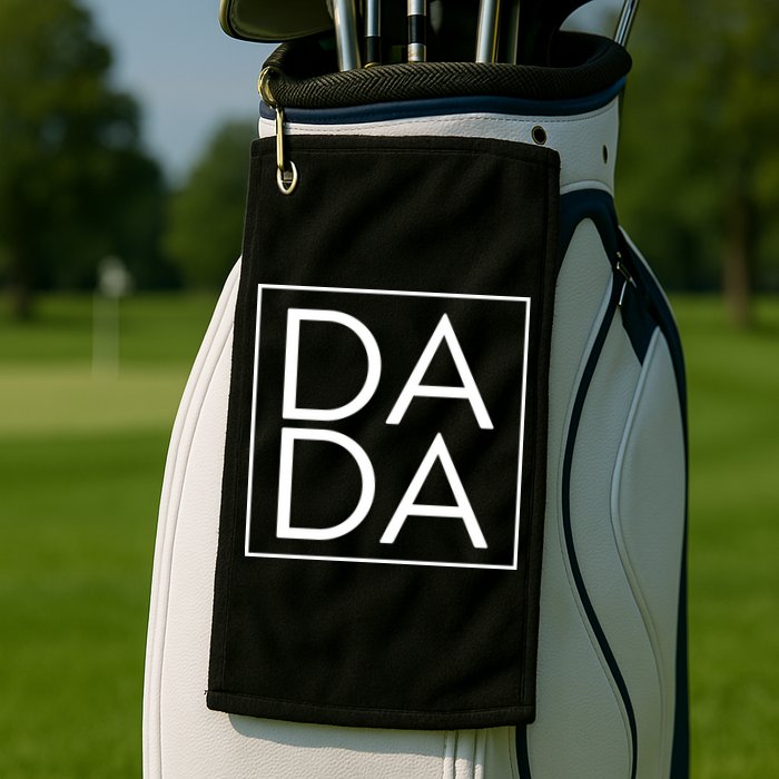 Dada Boxed Retro Fathers Day Golf Towel