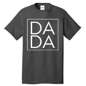 Dada Boxed Retro Fathers Day Tall T-Shirt