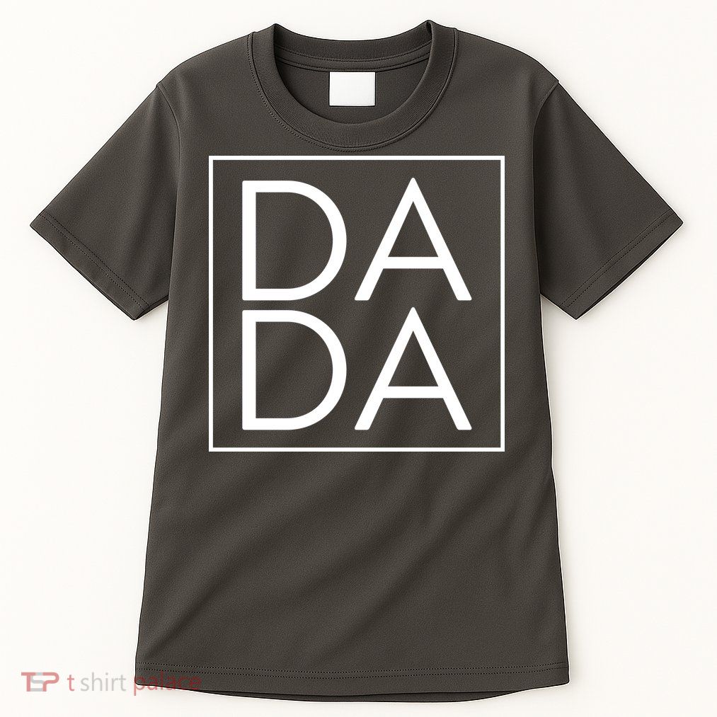 Dada Boxed Retro Fathers Day Tall T-Shirt