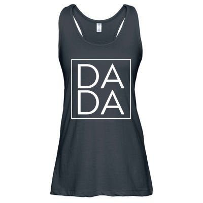 Dada Boxed Retro Fathers Day Ladies Essential Flowy Tank