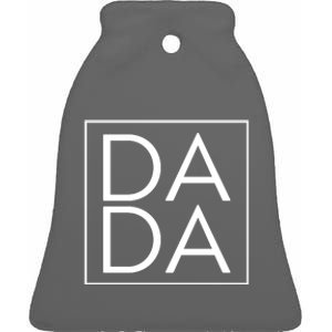 Dada Boxed Retro Fathers Day Ceramic Bell Ornament