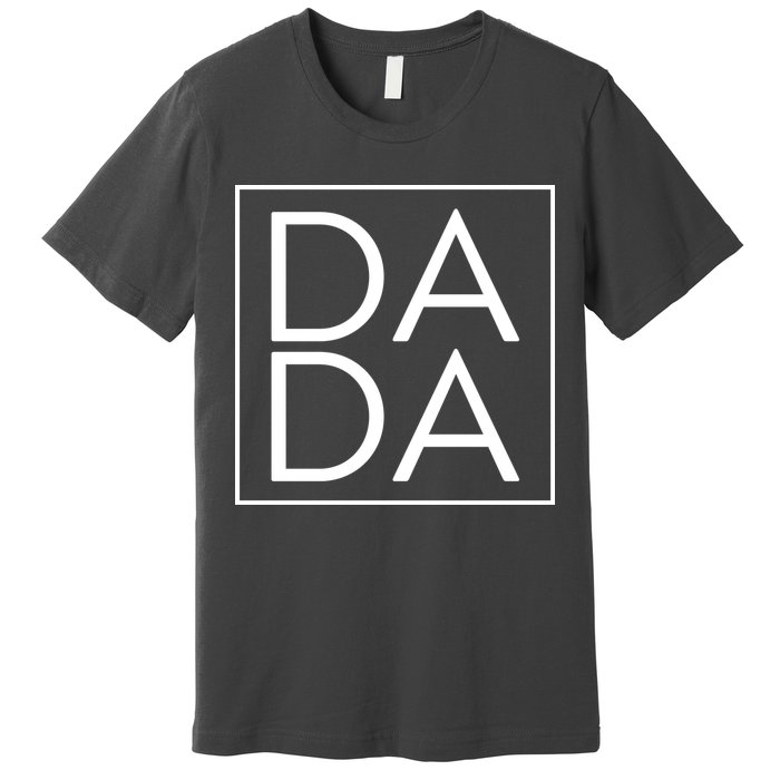 Dada Boxed Retro Fathers Day Premium T-Shirt