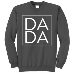 Dada Boxed Retro Fathers Day Tall Sweatshirt