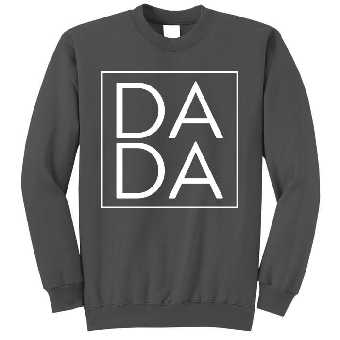 Dada Boxed Retro Fathers Day Tall Sweatshirt