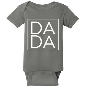 Dada Boxed Retro Fathers Day Baby Bodysuit