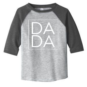 Dada Boxed Retro Fathers Day Toddler Fine Jersey T-Shirt