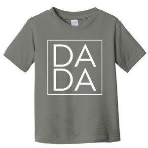 Dada Boxed Retro Fathers Day Toddler T-Shirt