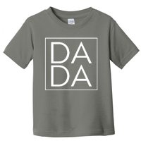 Dada Boxed Retro Fathers Day Toddler T-Shirt