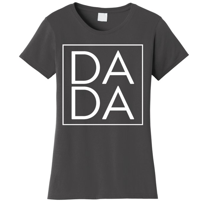 Dada Boxed Retro Fathers Day Women's T-Shirt