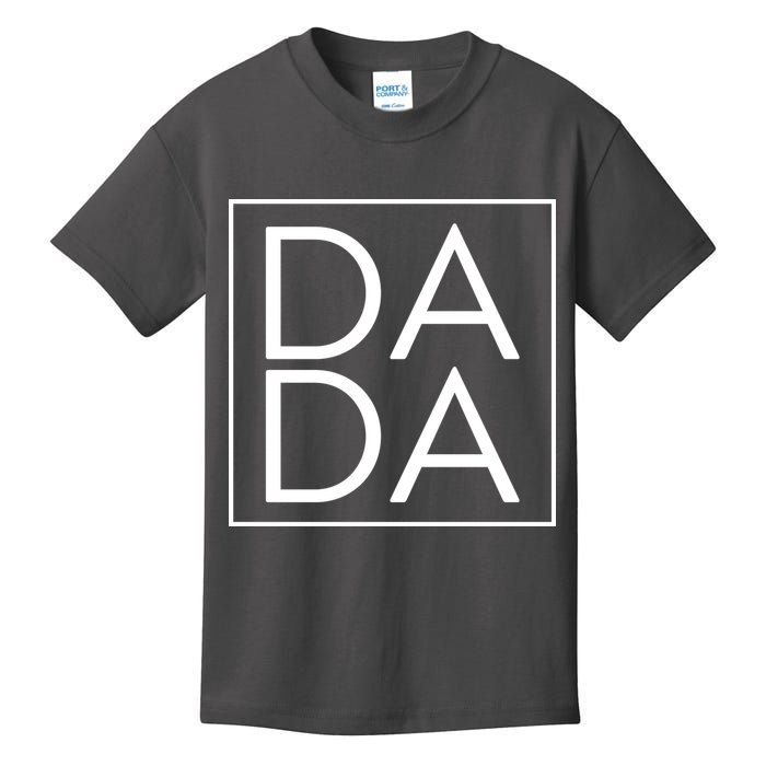 Dada Boxed Retro Fathers Day Kids T-Shirt