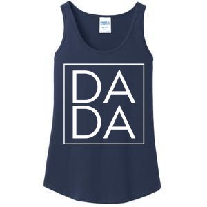 Dada Boxed Retro Fathers Day Ladies Essential Tank