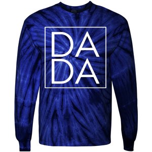 Dada Boxed Retro Fathers Day Tie-Dye Long Sleeve Shirt