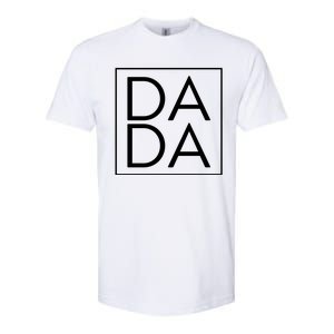 Dada Boxed Retro Fathers Day Softstyle CVC T-Shirt