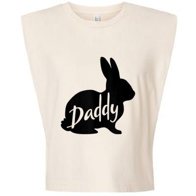 Daddy Bunny Rabbit Father Dad Easter Garment-Dyed Women's Muscle Tee