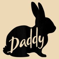 Daddy Bunny Rabbit Father Dad Easter Drawstring Bag