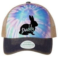 Daddy Bunny Rabbit Father Dad Easter Legacy Tie Dye Trucker Hat