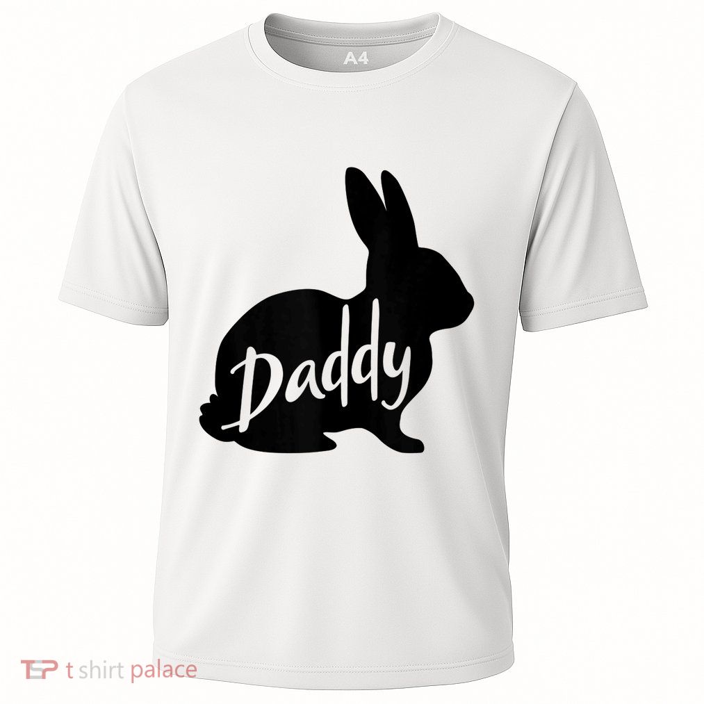 Daddy Bunny Rabbit Father Dad Easter Performance Shirt