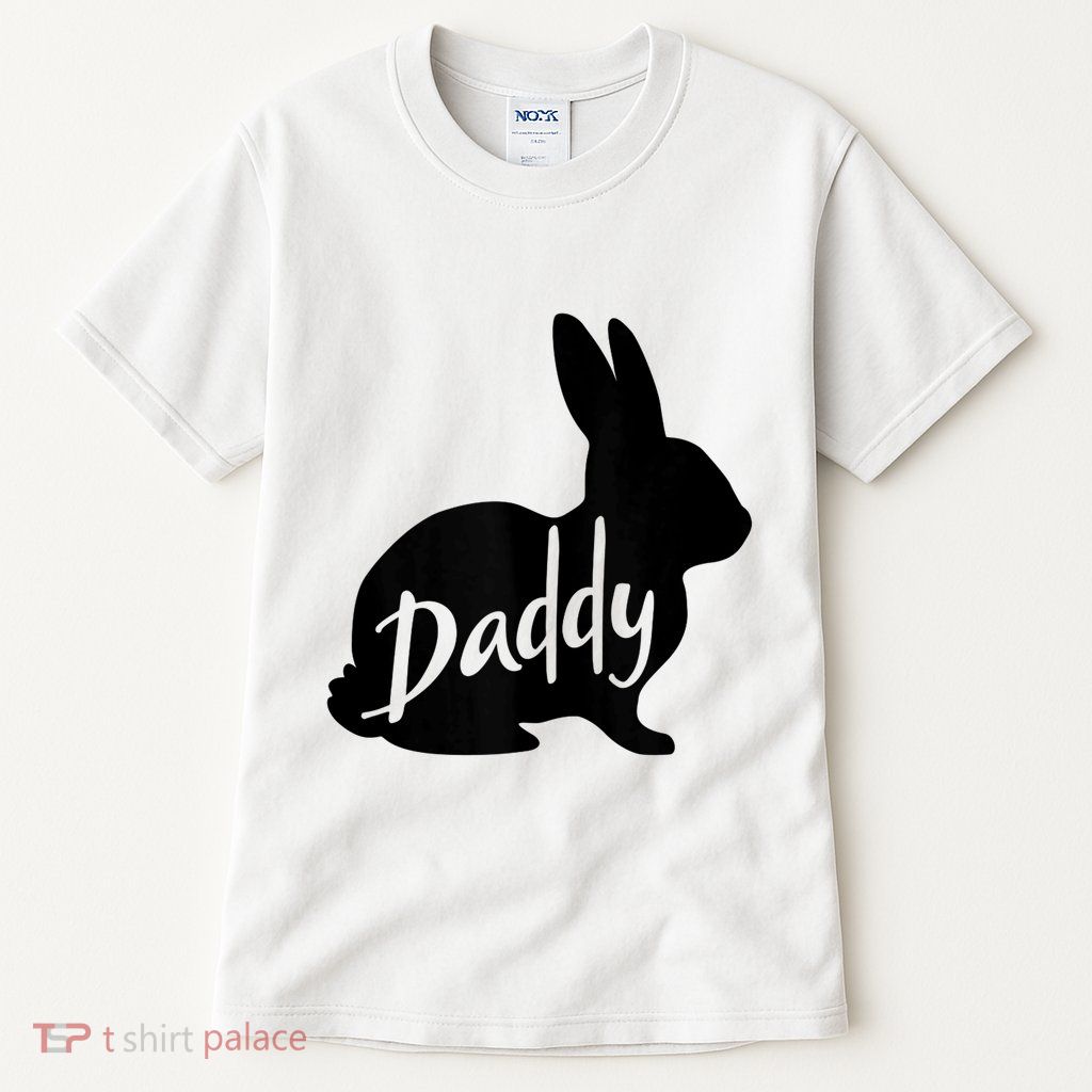 Daddy Bunny Rabbit Father Dad Easter Tall T-Shirt