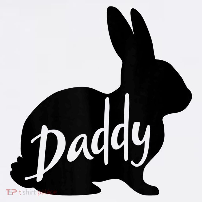 Daddy Bunny Rabbit Father Dad Easter Sustainable Bucket Hat