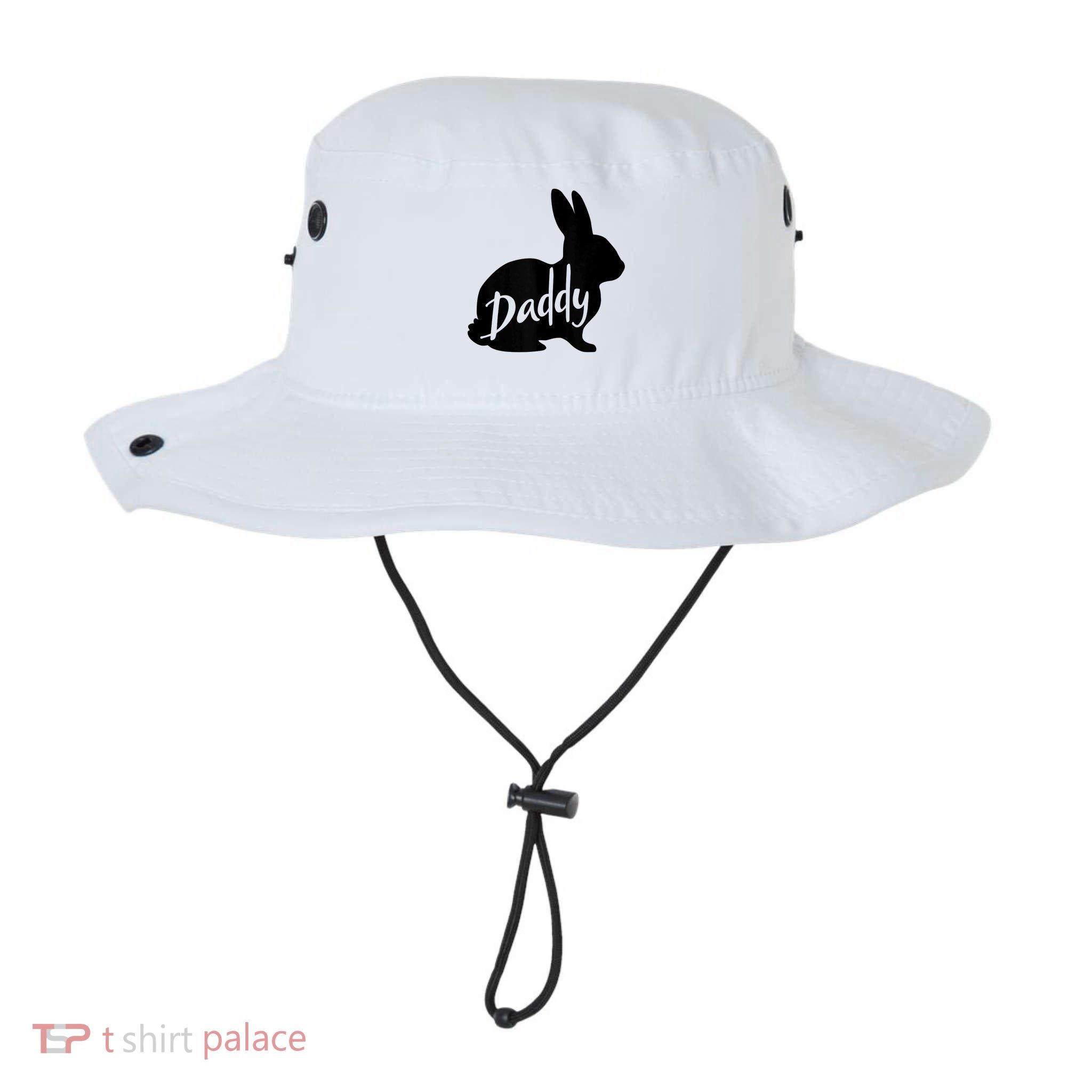 Daddy Bunny Rabbit Father Dad Easter Bucket Hat