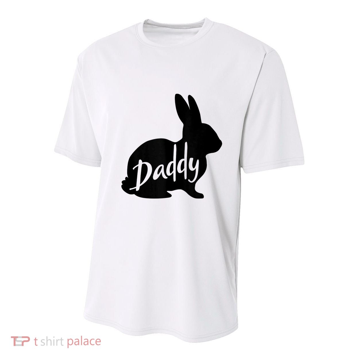 Daddy Bunny Rabbit Father Dad Easter Youth Performance Sprint T-Shirt