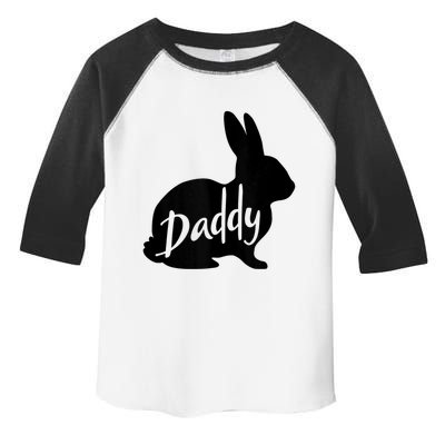 Daddy Bunny Rabbit Father Dad Easter Toddler Fine Jersey T-Shirt