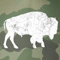 Distressed Buffalo Retro Bison Animal Lover Legacy Tie Dye Trucker Hat