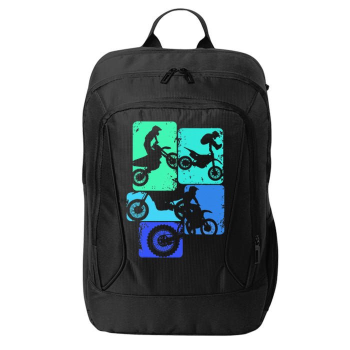 Dirt Bike Rider Motocross Enduro Dirt Biking City Backpack