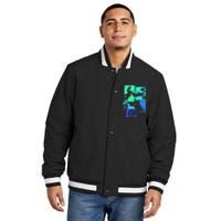 Dirt Bike Rider Motocross Enduro Dirt Biking Insulated Varsity Jacket