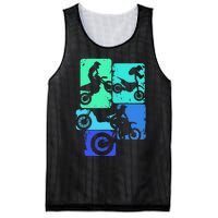 Dirt Bike Rider Motocross Enduro Dirt Biking Mesh Reversible Basketball Jersey Tank