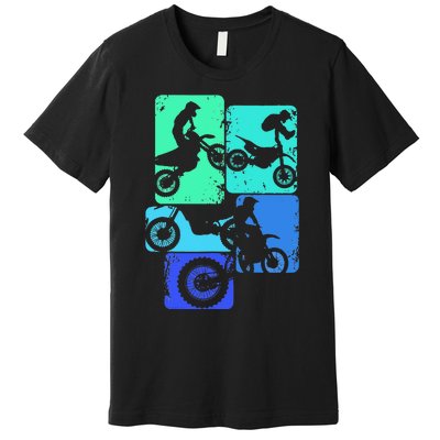 Dirt Bike Rider Motocross Enduro Dirt Biking Premium T-Shirt