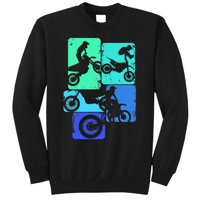 Dirt Bike Rider Motocross Enduro Dirt Biking Tall Sweatshirt