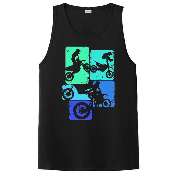 Dirt Bike Rider Motocross Enduro Dirt Biking PosiCharge Competitor Tank